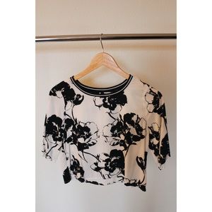 Abercrombie Sporty Floral Crop